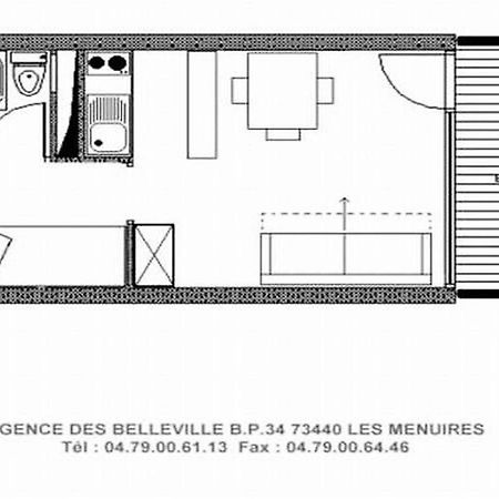 Residence Dorons - Studio Renove - Centre Station - Balcon Mae-1904 Saint-Martin-de-Belleville Exterior photo